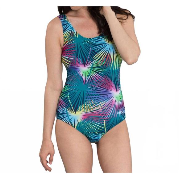 NEW DOLFIN chlorine resistant scoop back one piece swimsuit in mambo - Picture 1 of 2